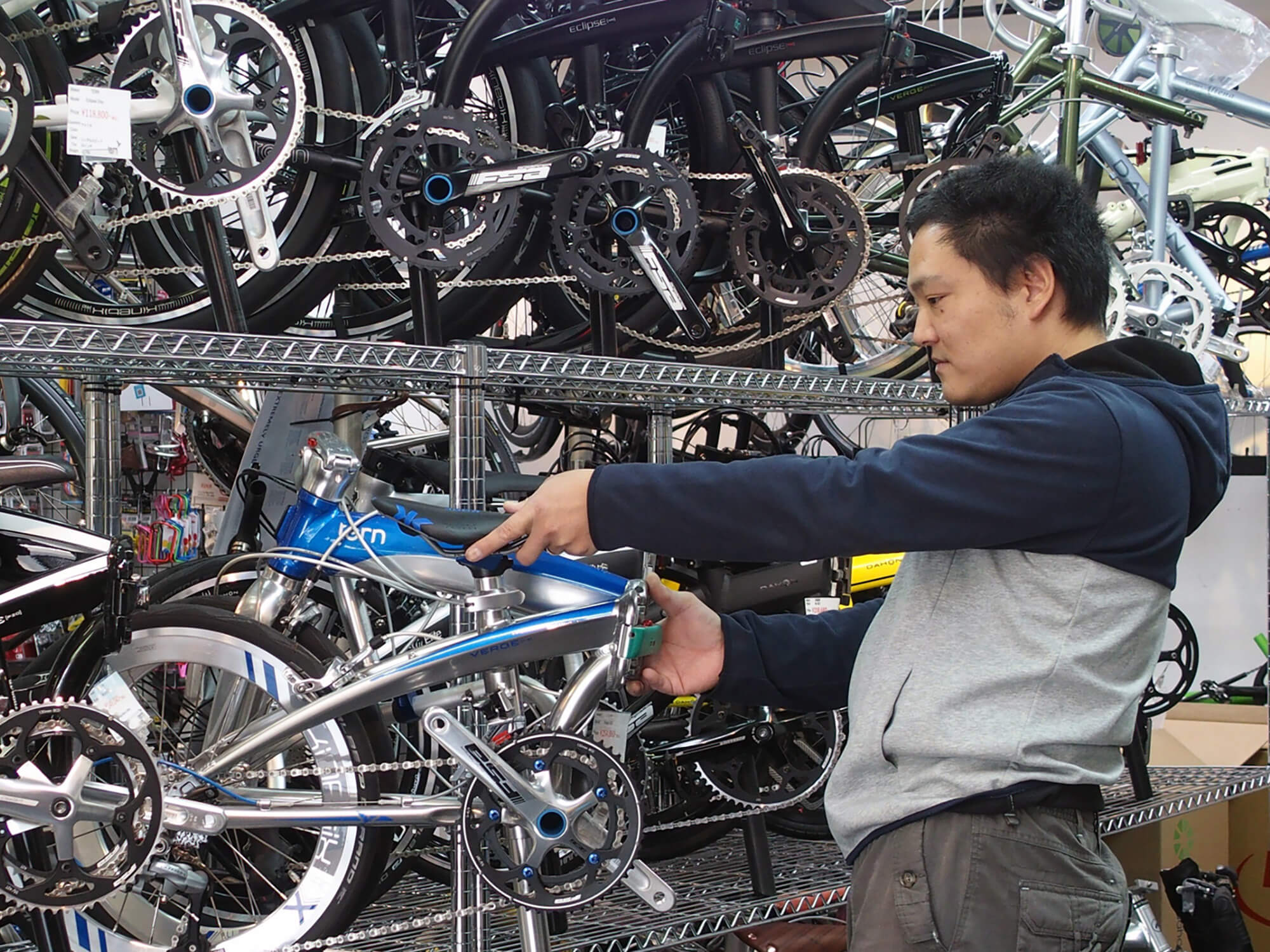 日本全国の自転車販売店が、メンテナンスをサポート